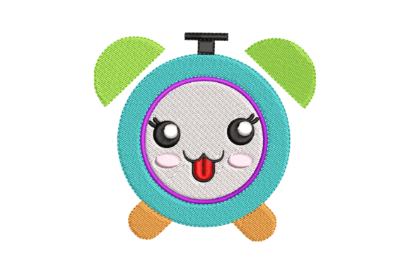 Alarm Clock: A Thoughtful Embroidery Design for Real Projects
