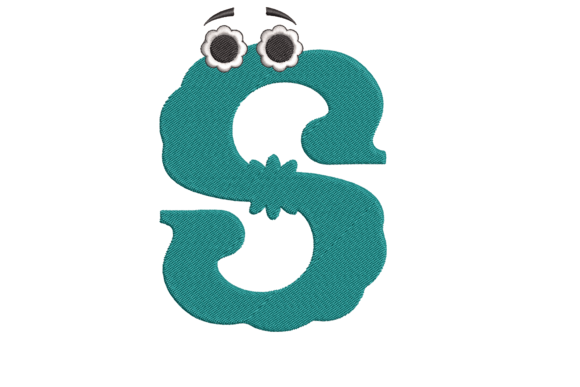 Alphabet Letter S Review for Real Embroidery Projects