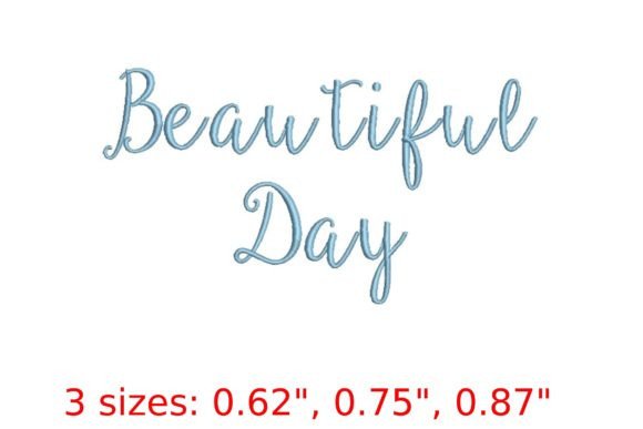 Beautiful Day Font