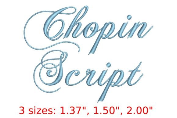 Chopin Script Font: Elegance That Stitches Clean