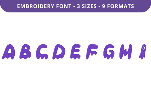 Drippy Ghost Font a to I: A Playful, Handmade Touch for Personalized Gifts