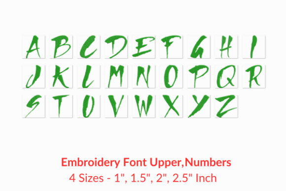 Flare Font: A Standout Embroidery Font for Craft Fairs