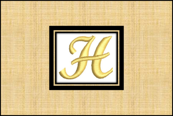 Gold Letter H: Elegant Monogram for Meaningful Handmade Gifts