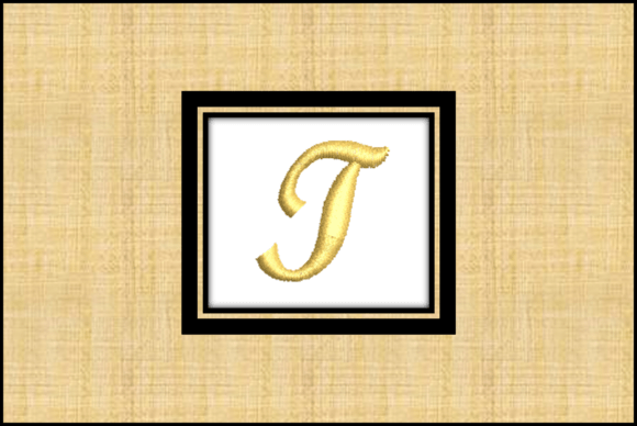 Gold Letter T: A Designer’s Real-World Embroidery Review