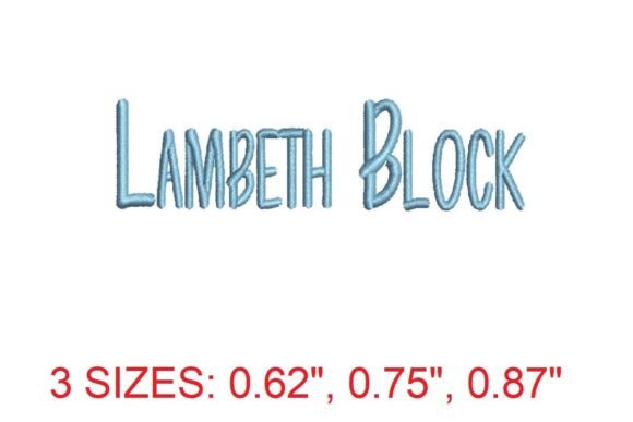 Lambeth Block Font Review