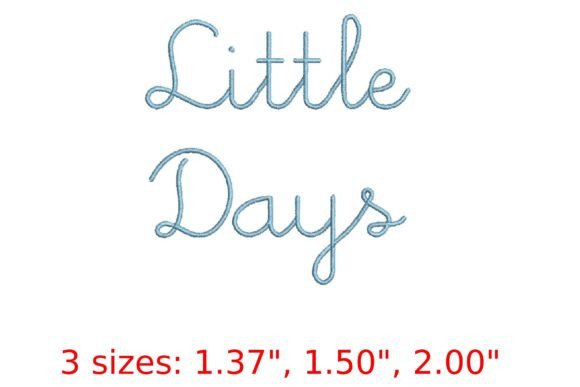 Little Days Font: A Playful Script for Personalized Gifts