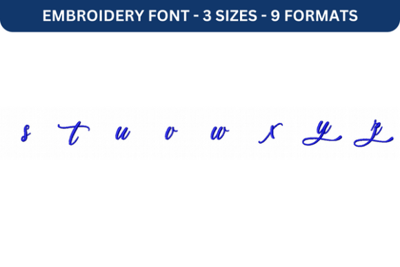 Lovely Home Font Lower S to Z