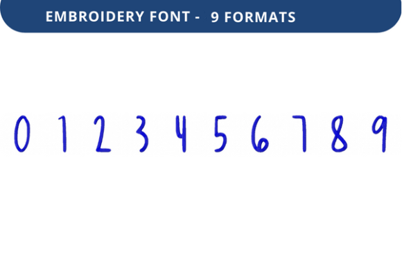 Short Quiz Font 0 to 9