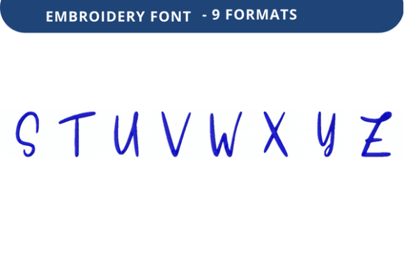 Smooth Slushie Font S to Z