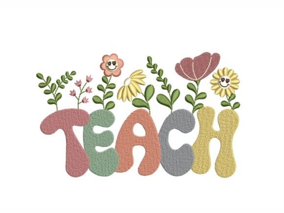 Teach Embroidery Design